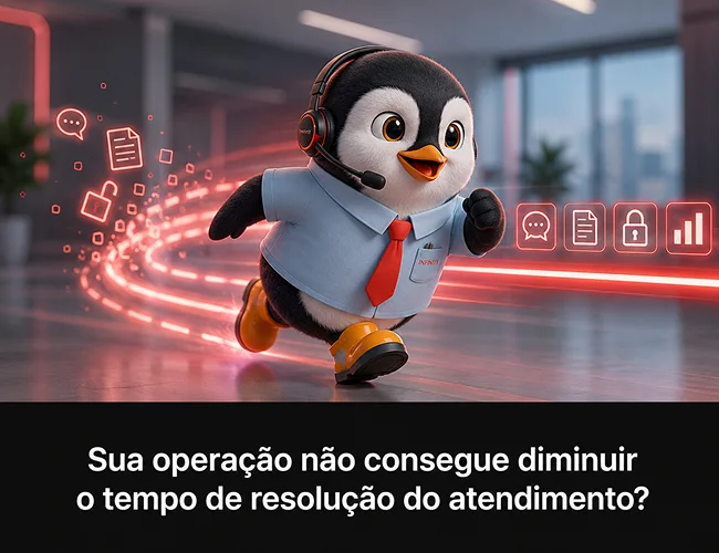sua operação não consegue diminuir o tempo de resolução do atendimento?