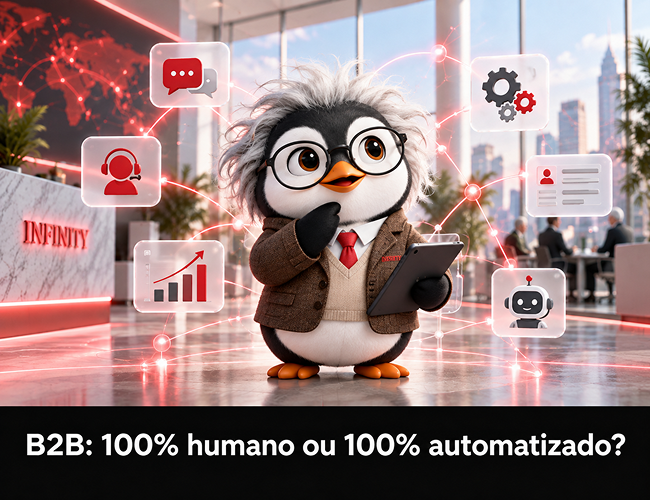 B2B: 100% humano ou 100% automatizado?